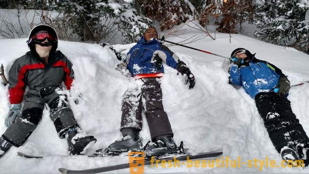 Как да се инсталира на планината на ски?