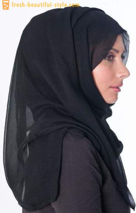 Какво е завесата? Дамски връхни дрехи в мюсюлманските страни
