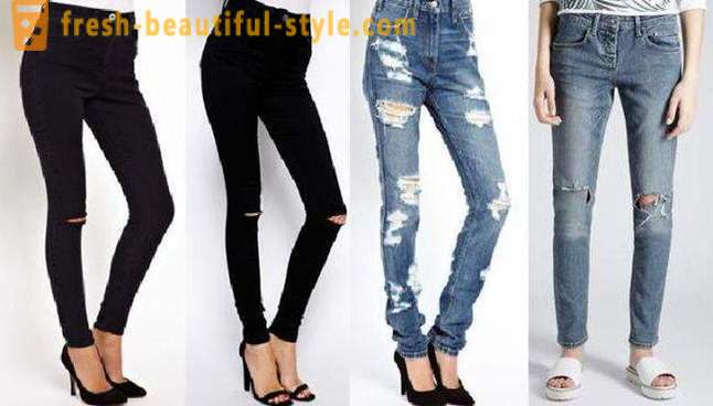 Модни съвети: Какво да се носят скъсаните джинси?