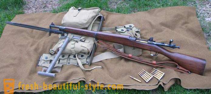 Американски оръжия на Втората световна война и модерен. Американски пушки и пистолети