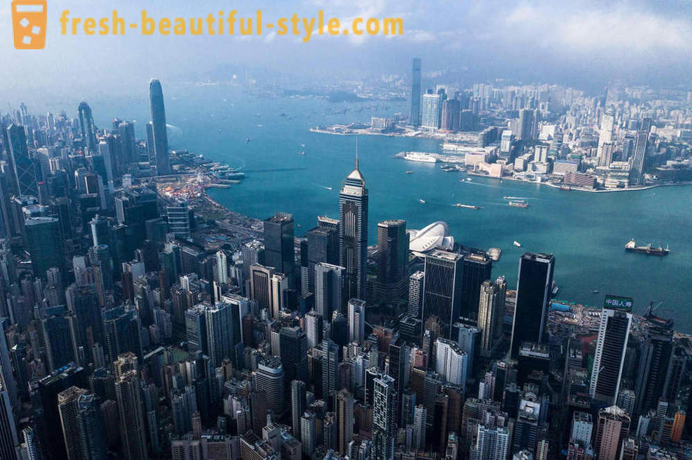 Хонконг високи води в снимки