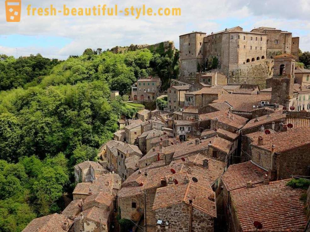 Красотата на планинските градове на Италия