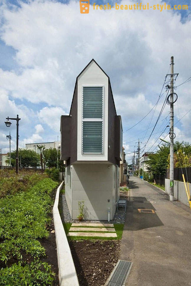 Миниатюрна къща в Япония
