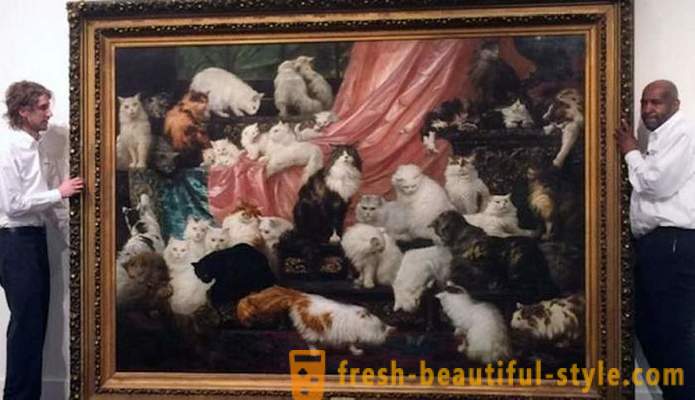 Топ 6 най-скъпите картини с котки