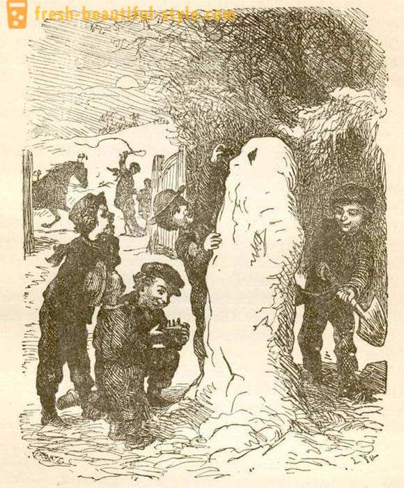 Сняг герой: как са били там снежни човеци
