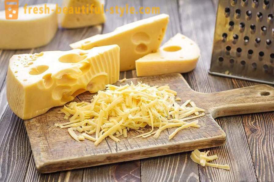 Как да не се мазнини от сирене