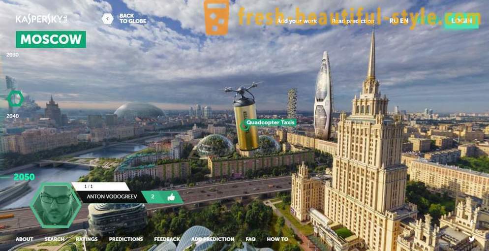 Какво ще Москва през 2050 г.