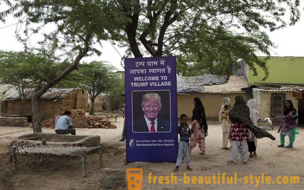 Село бъде кръстен на Тръмп в замяна на тоалетни