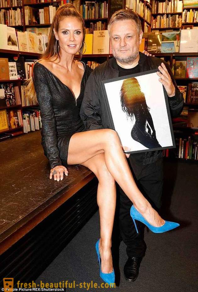 Хайди Клум орязана за един откровен фотосесия