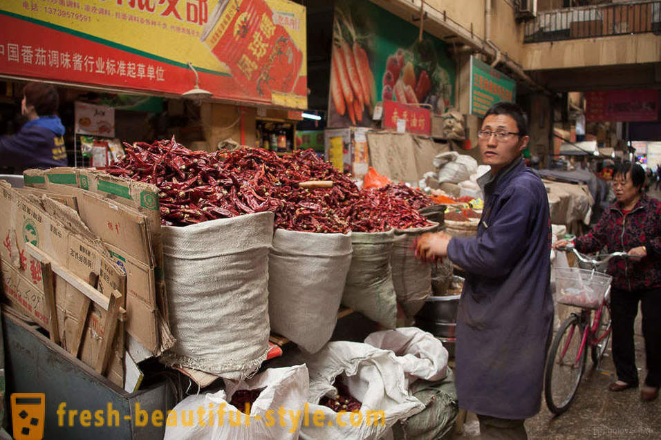 Разходка на китайския пазар