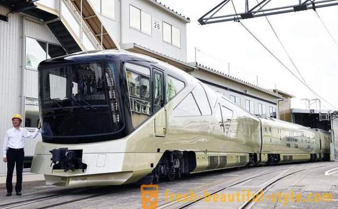 Shiki-Шима - уникален японски луксозен влак
