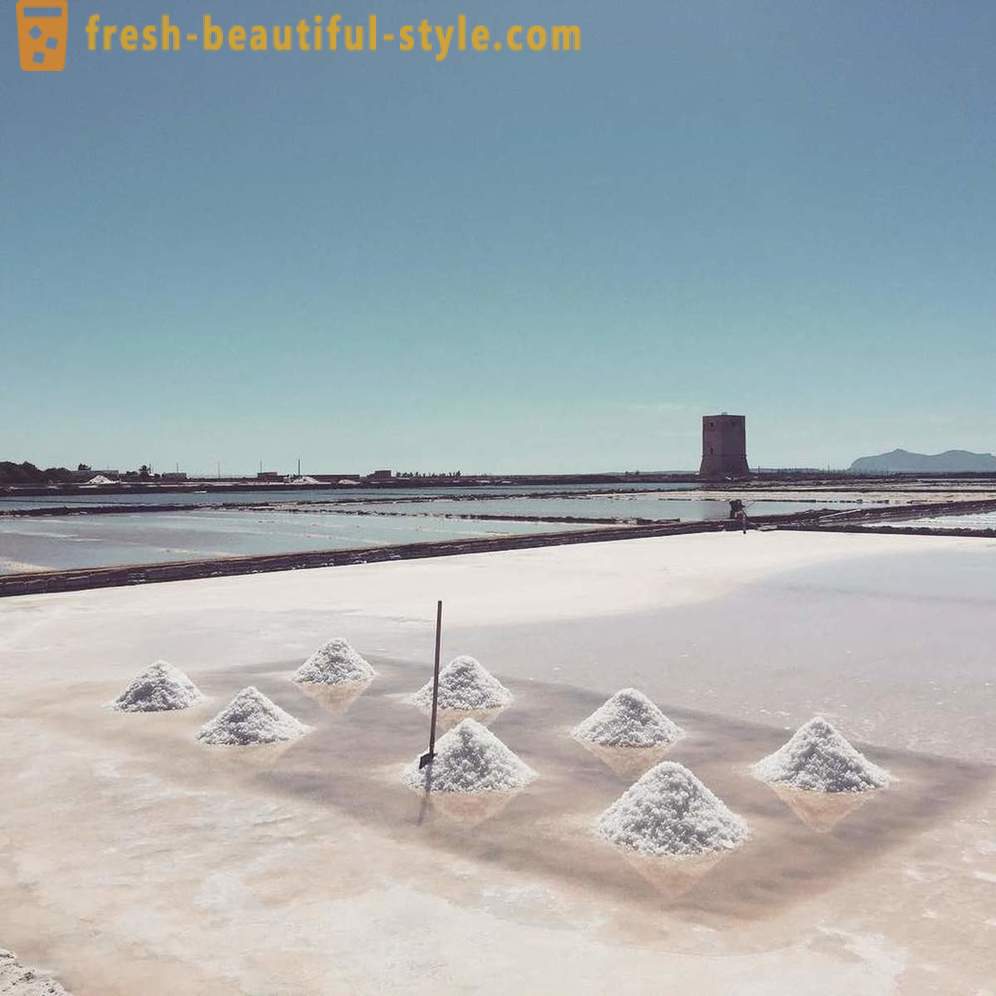 Снимки на фабрика за сол доминиращи, размива границите между фотография и живопис