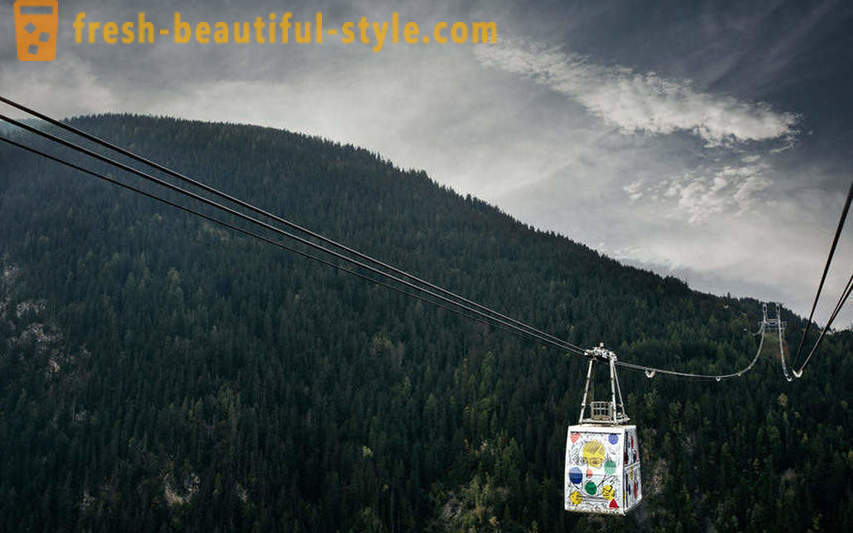 Най-впечатляващата ски лифт в света