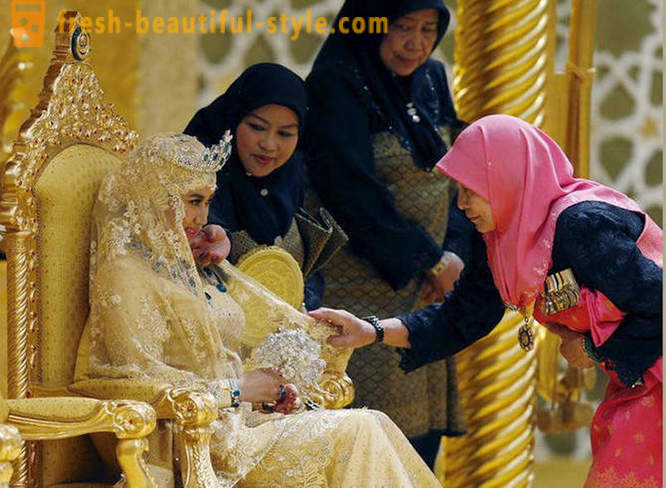Луксозна сватба на бъдещата султана на Бруней