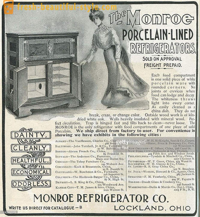 Жените в американската реклама вековете XIX-XX