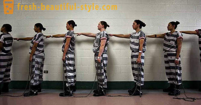 През седмицата на жените затворници в затвор в САЩ