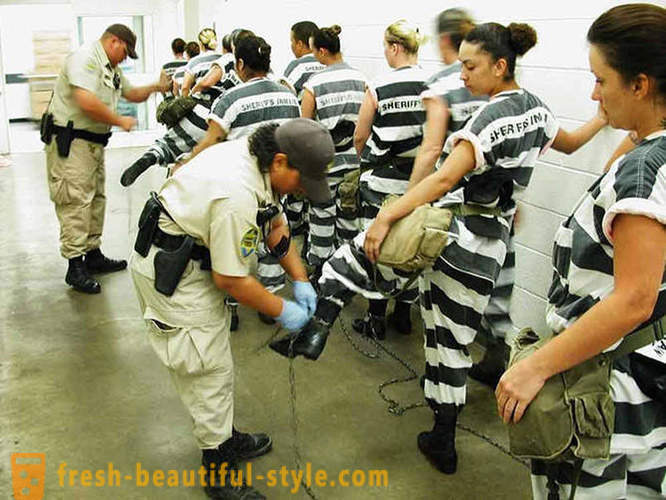 През седмицата на жените затворници в затвор в САЩ