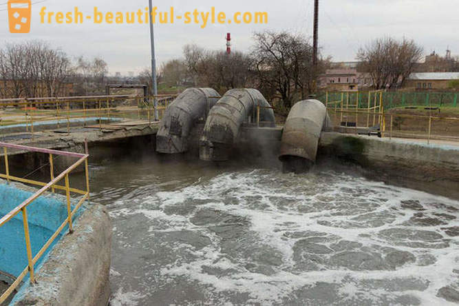 Тъй като пречистена отпадъчна вода в Москва