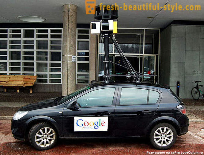 Как Google прави панорамна изображения на нивото на улицата