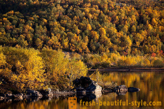 Есента на Колския полуостров
