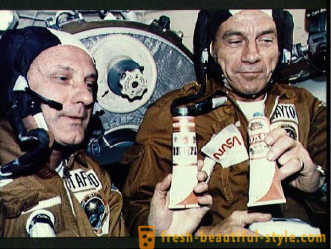 Храната в тръби за съветските космонавти