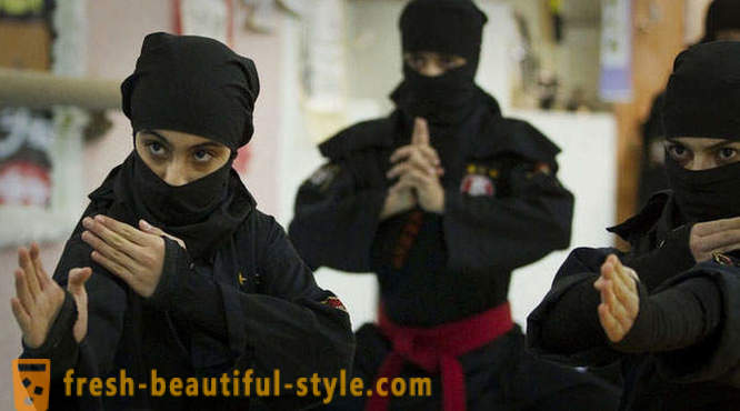 Иранските жени нинджи
