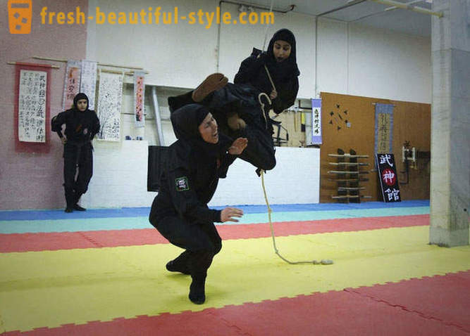 Иранските жени нинджи