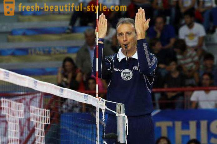 Основни жестове на съдии в волейбол