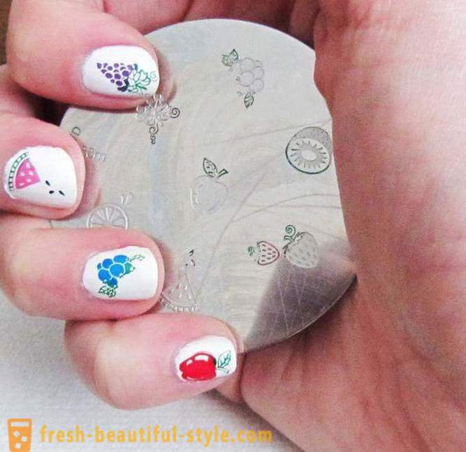Stamping нокти: как да се използва правилно