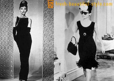 Облечи в стила на 60-те години. рокля на модела
