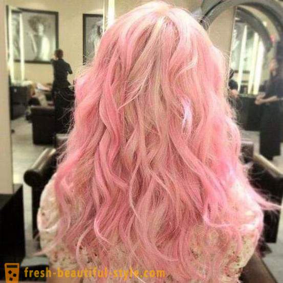 Pink косата: как да се постигне желания цвят?
