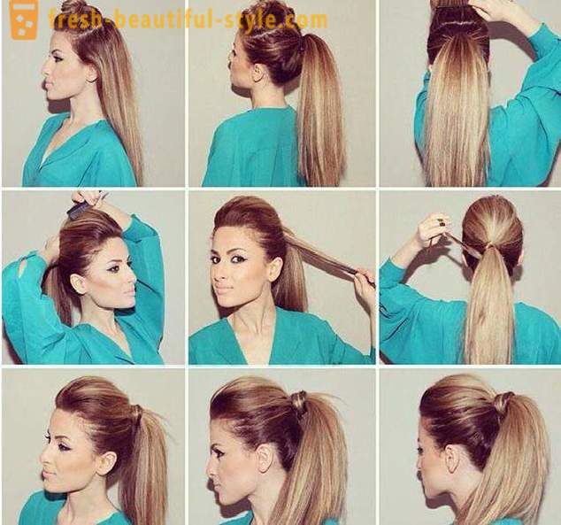 Прически с рошава дълга коса: инструкции стъпка по стъпка със снимки