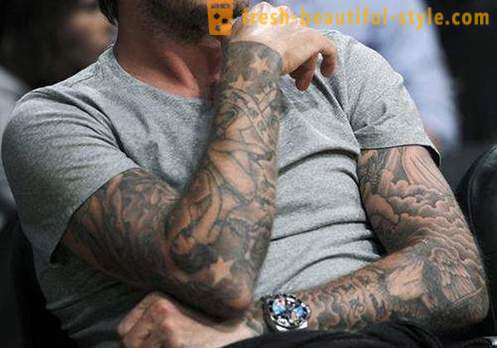 Татуировка на ръката си - изборът на силни мъже