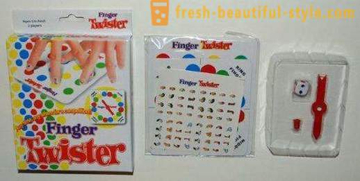 Развлечения за деца и възрастни - Finger Twister. правила на играта