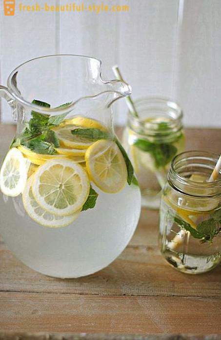 Вода с лимон за отслабване: рецепти и коментари