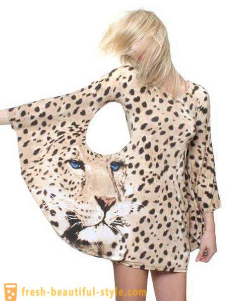 Leopard рокля красива хищник