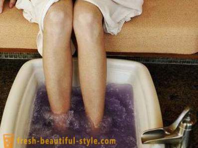 Ефективно баня за краката в домашни условия