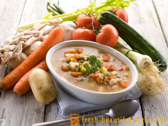 Зеленчукови супи за отслабване. Тайните на главния готвач